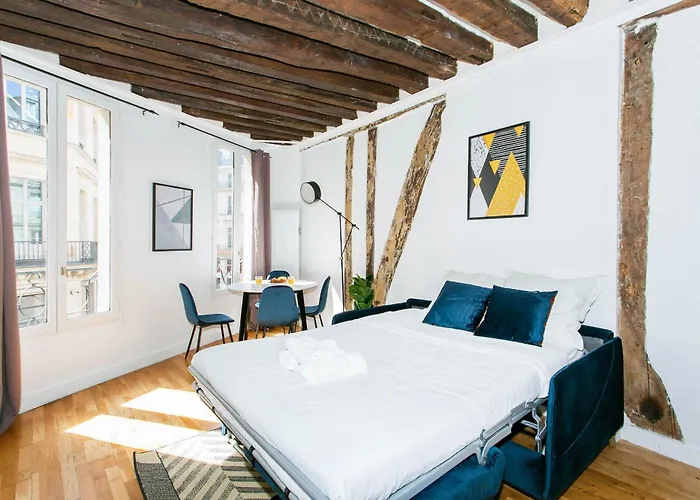 Апартаменты Bnbnova - 1br - Le Louvre & Rivoli