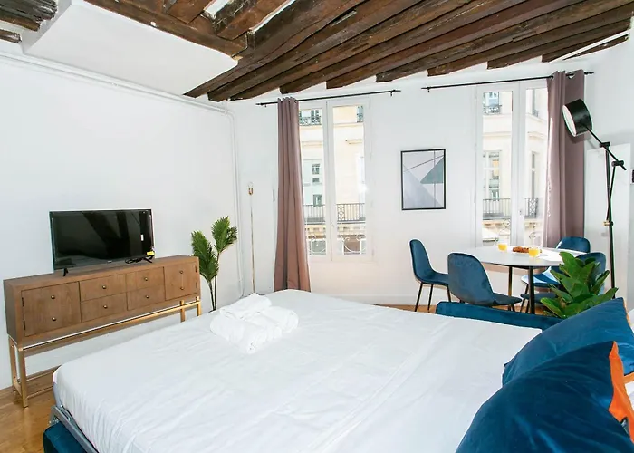 Bnbnova - 1br - Le Louvre & Rivoli Париж